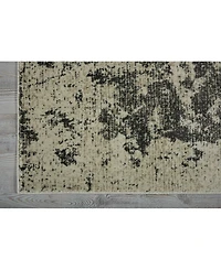 Long Street Looms Samuel SAM07 Ivory 2'2" x 7'6" Runner Rug