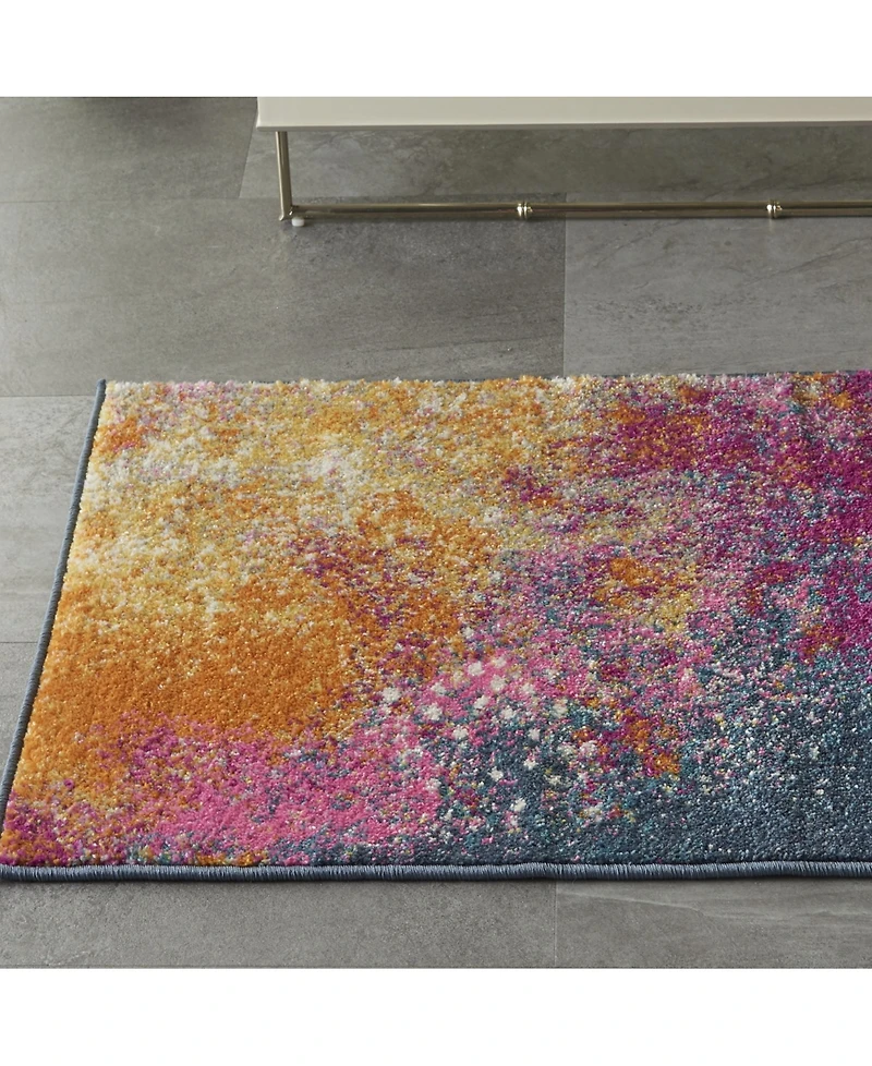 Long Street Looms Zeal ZEA10 Multi 1'10" x 2'10" Area Rug