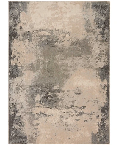 Long Street Looms Samuel SAM13 Ivory 3'10" x 5'10" Area Rug