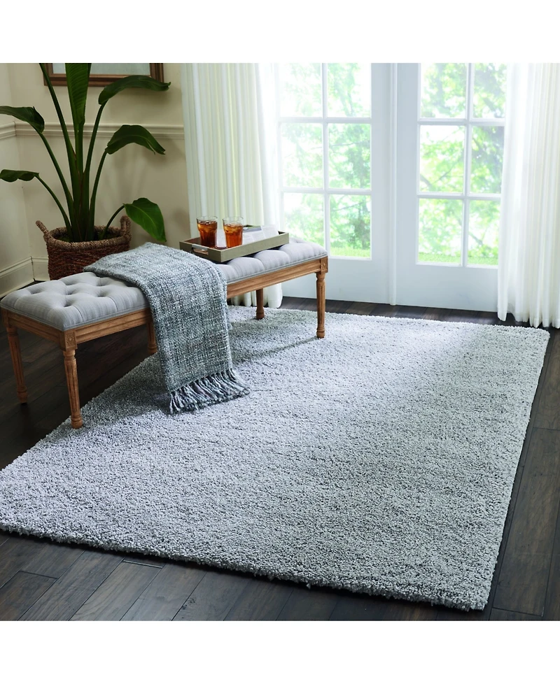 Long Street Looms Cali Shag CAL01 5'3" x 7'3" Area Rug
