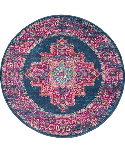 Long Street Looms Zeal ZEA03 5'3" Round Area Rug