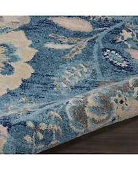 Long Street Looms Peace PEA02 2'3" x 7'3" Runner Rug