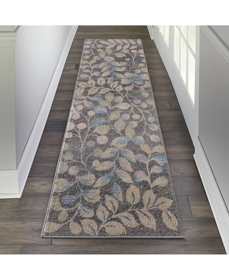 Long Street Looms Peace PEA03 2'3" x 7'3" Runner Rug