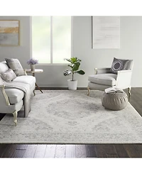 Long Street Looms Peace PEA05 Ivory 8' x 10' Area Rug