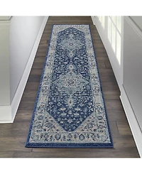 Long Street Looms Peace PEA06 2'3" x 7'3" Runner Rug