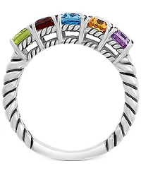 Effy Multi-Gemstone Statement Ring (2-7/8 ct. t.w.) in Sterling Silver