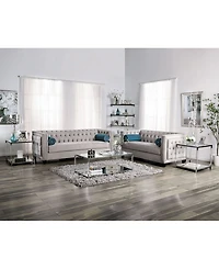 Furniture of America Youngquist Upholstered Love Seat