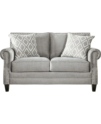 Furniture of America Ben Lomond Upholstered Love Seat