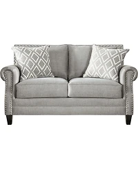 Furniture of America Ben Lomond Upholstered Love Seat