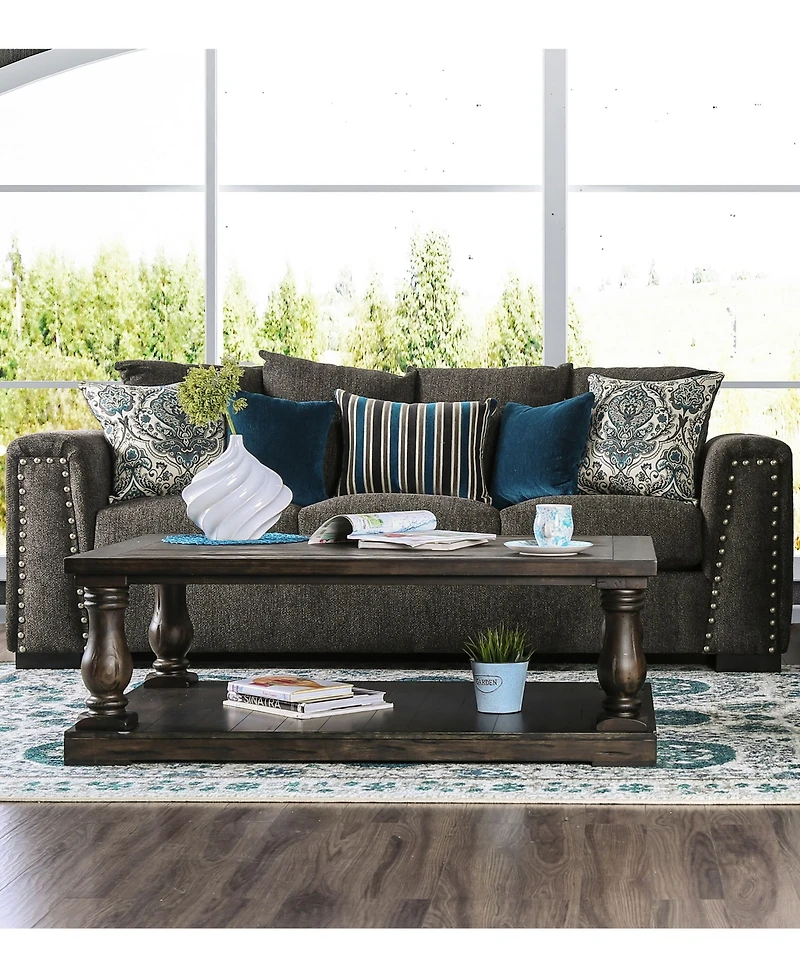 Furniture of America Tukwila Upholstered Sofa