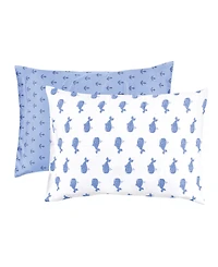 Hudson Baby Girls and Boys Royal Safari Cotton Toddler Pillow Case, Pack of 2