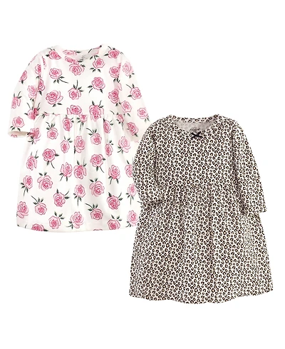 Little Treasure Toddler Girls Comfy Cotton Dresses