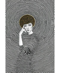 Eyes On Walls Sofia Bonati Ottavia Art Block Framed Canvas 28" x 42"