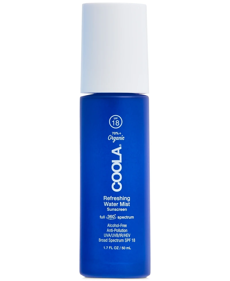 Coola Full Spectrum 360° Refreshing Water Mist Face Sunscreen Spf 18, 1.7 oz.