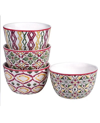Certified International Napa 4-Pc. Ice Cream Bowls asst.