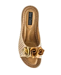 Gc Shoes Women's Juliet Floral Wedge Sandals