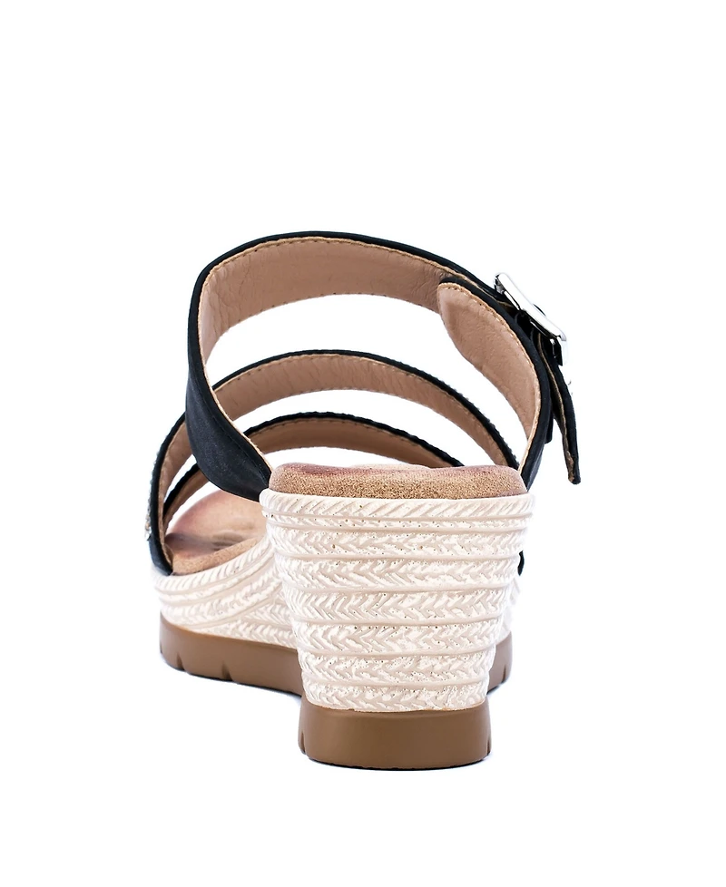 Gc Shoes Women's Monica Espadrille Wedge Sandals