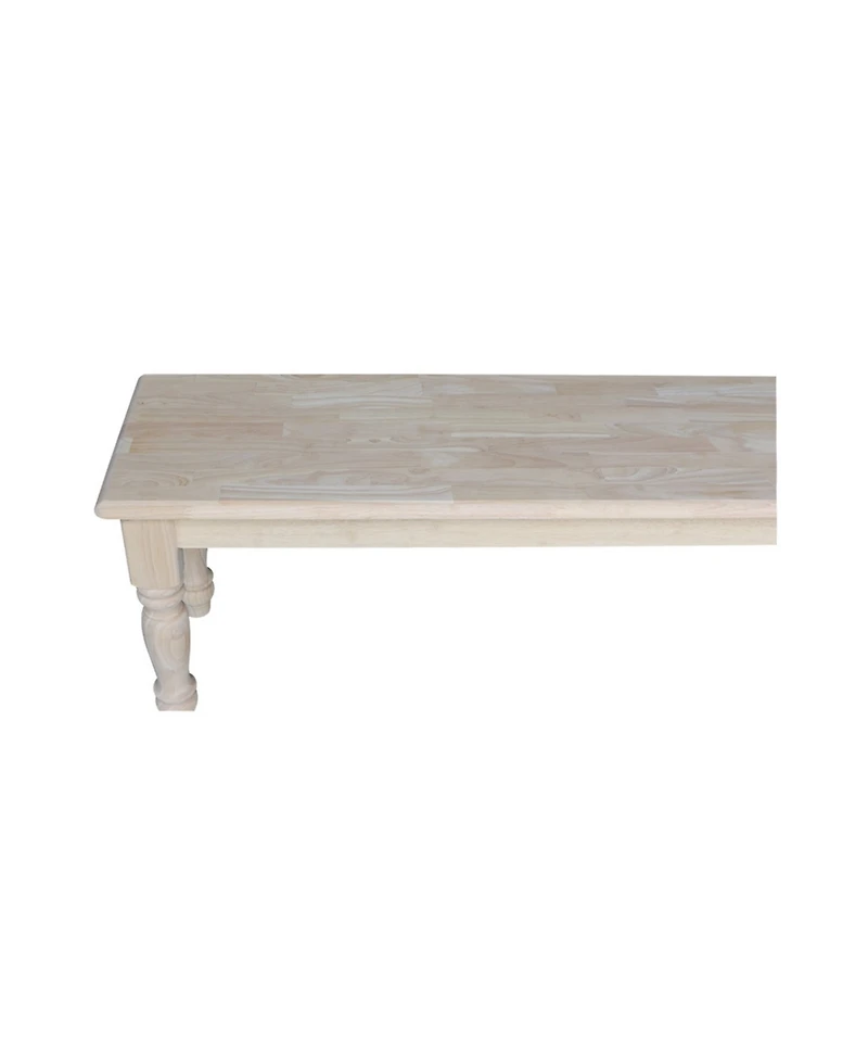International Concepts Farmhouse Bench