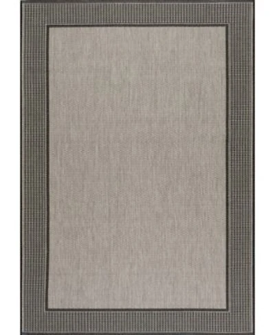 Nuloom Dawn Gris Border Outdoor Area Rug