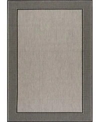 Nuloom Dawn Gris Border Outdoor Area Rug