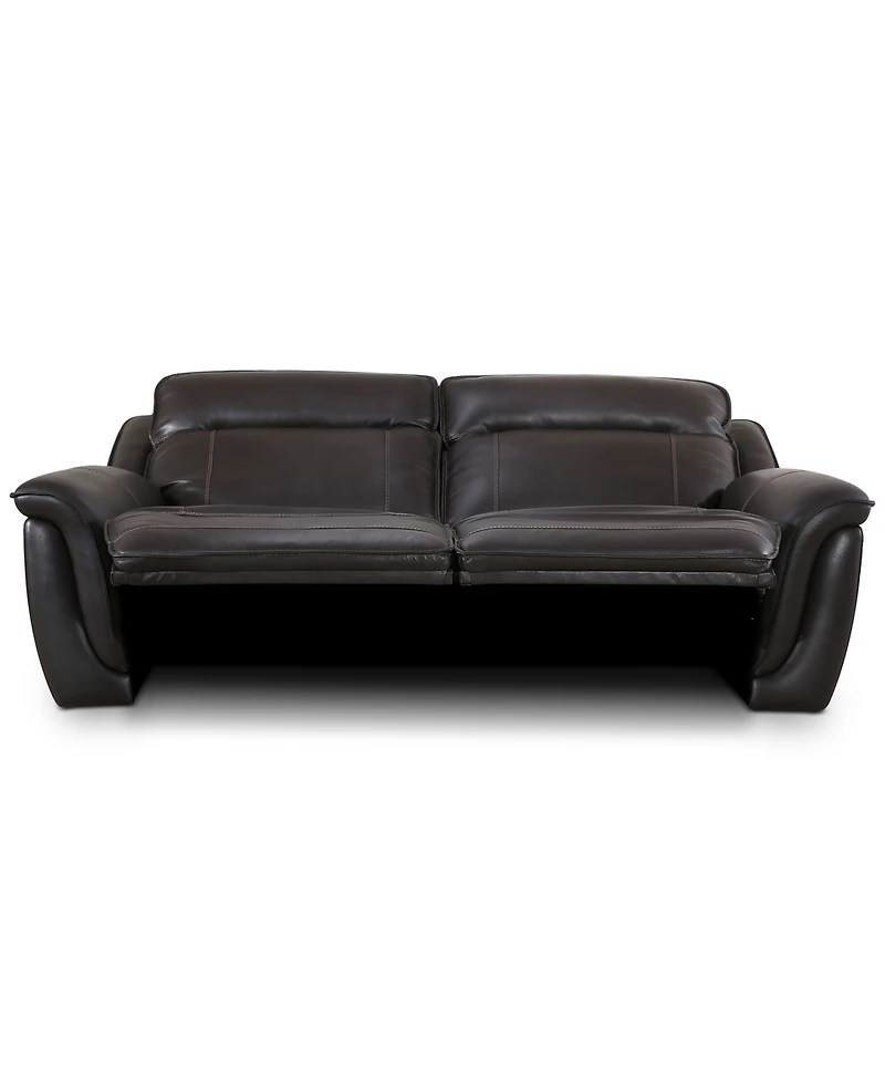 Lenardo 2-Pc. Leather Sofa with 2 Power Recliners, Created for Macy's