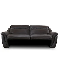 Lenardo 2-Pc. Leather Sofa with 2 Power Recliners, Created for Macy's
