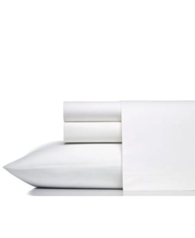 Vera Wang Solid 400 Thread Count Cotton Percale Sheet Sets