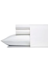 Vera Wang Solid 400 Thread Count Cotton Percale Sheet Sets