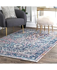 nuLoom Bodrum Persian Vintage-Inspired Raylene 5' x 7'5" Area Rug