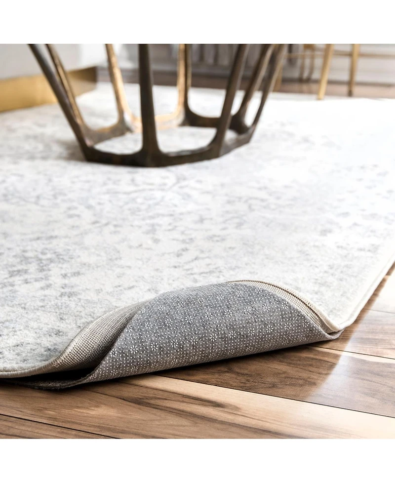 nuLoom Basic Pad Ultra Premium Eco Friendly Non-Slip Felt Thick Gray 5' x 8' Rug Pad