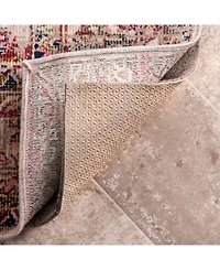 nuLoom Luxe Pad Premium Snowflake Non-Slip Grip Gray 5' x 8' Rug Pad