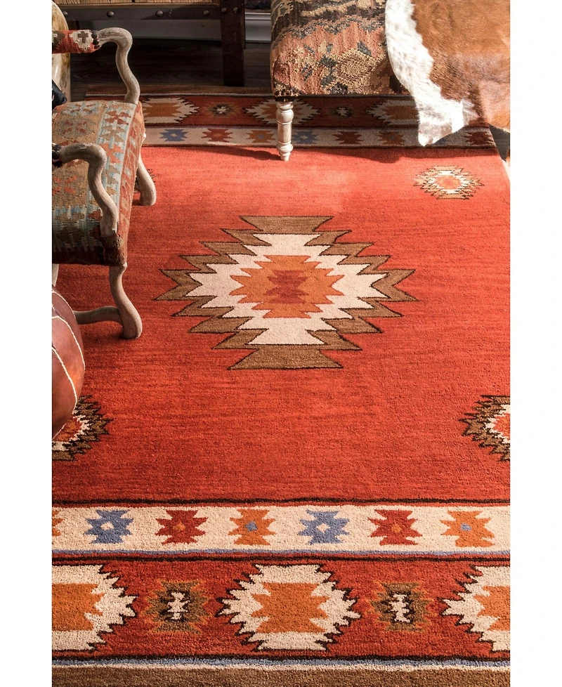 nuLoom Florence Shyla Abstract 5' x 8' Area Rug