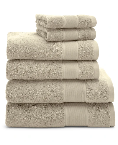 Lauren Ralph Sanders Solid Cotton 6-Pc. Towel Set