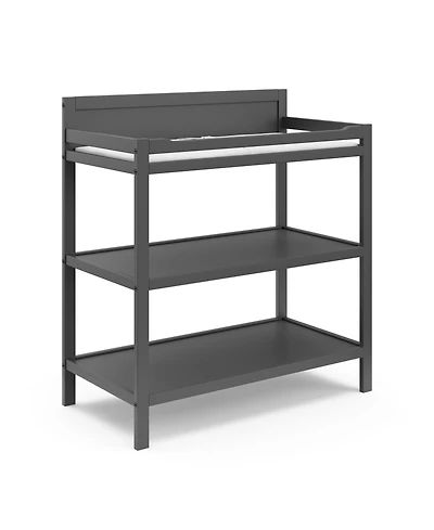 Storkcraft Alpine Changing Table (Gray) - Includes Water Resistant Pad