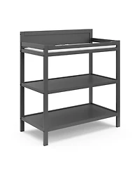 Storkcraft Alpine Changing Table (Gray) - Includes Water Resistant Pad