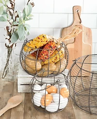 Design Imports Vintage-like Basket Set of 3