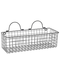 Design Imports Wire Wall Basket Set of 2