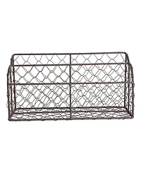 Design Importsic Chicken Wire Metal Desktop Letter Holder