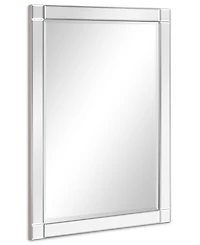Empire Art Direct Moderno Squared Corner Beveled Rectangle Wall Mirror, 40" x 30" x 1.18"