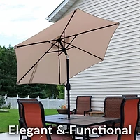 ft Outdoor Patio Umbrella
