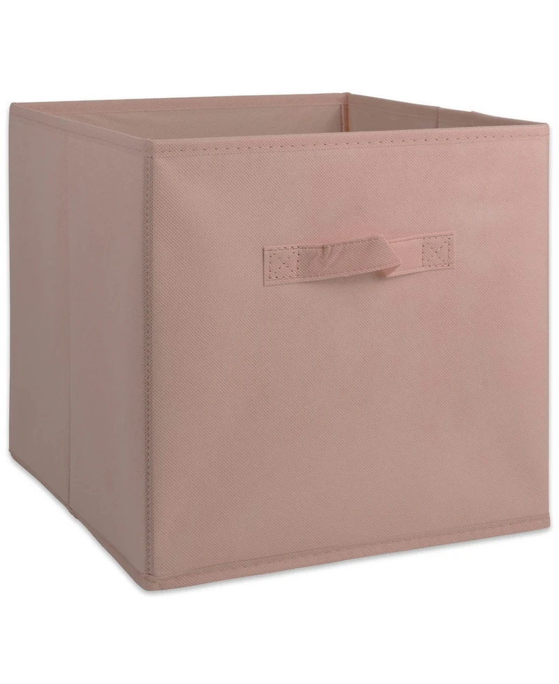 Design Imports Non-woven Polypropylene Cube Solid Millennial Square Set of 2
