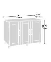 Sauder Sewing Craft Cart