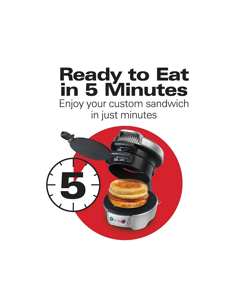 Hamilton Beach Breakfast Sandwich Maker - 25475