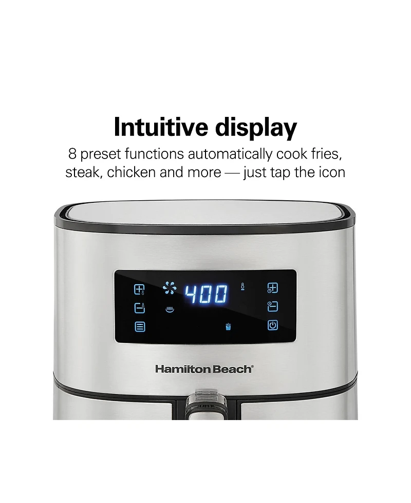 Hamilton Beach 5.8 Quart Digital Air Fryer - 35075