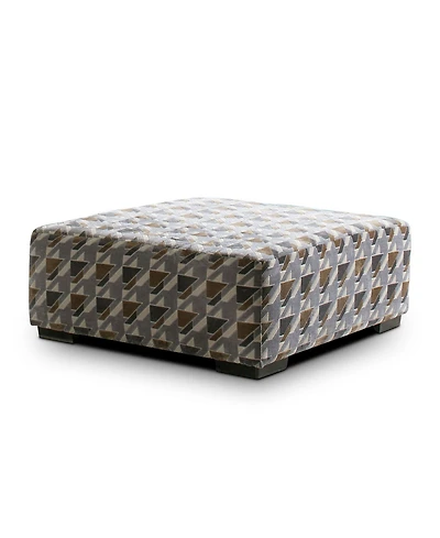 Furniture of America Saddlebrook Upholstered Ottoman