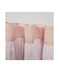 Exclusive Home Curtains Catarina Layered Solid Blackout and Sheer Grommet Top Curtain Panel Pair, 52" x 63"