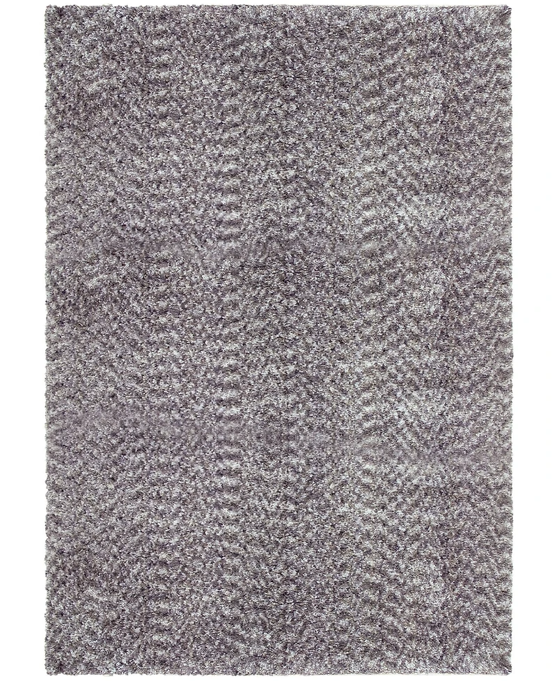 Closeout! Orian Cotton Tail Solid Gray 5'3" x 7'6" Area Rug