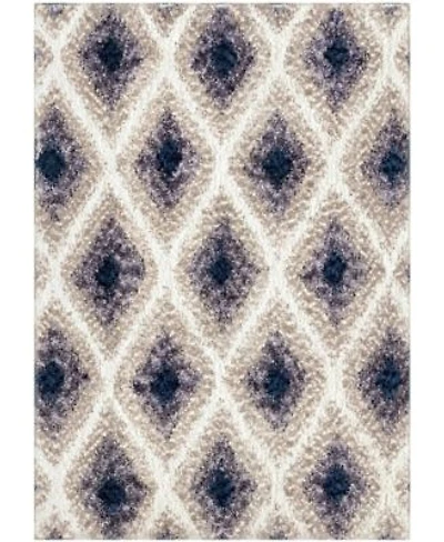 Closeout Orian Cotton Tail Ikat Diamond Multi Rug