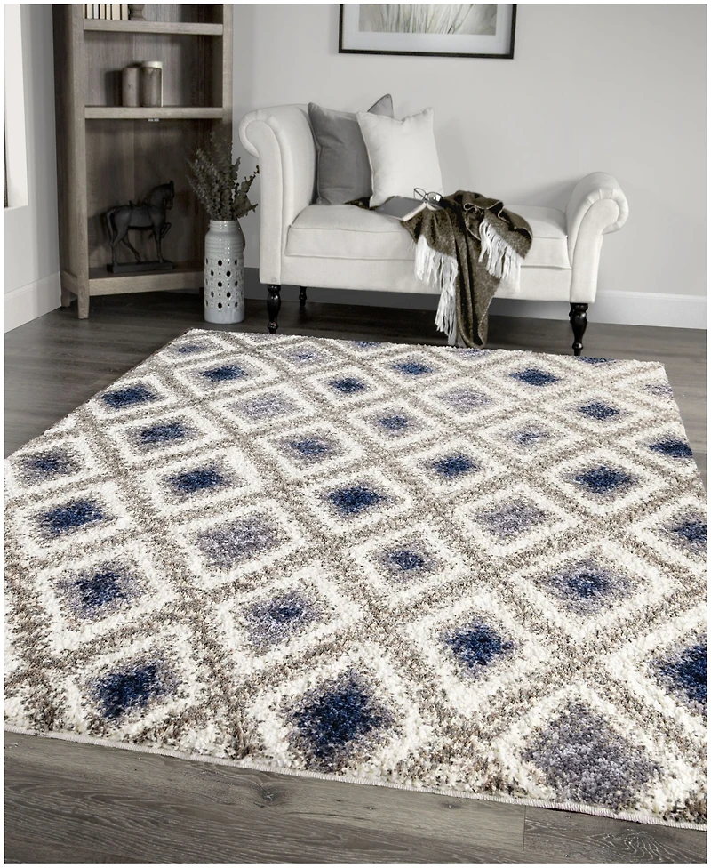 Closeout! Orian Cotton Tail Pindleton Taupe 5'3" x 7'6" Area Rug