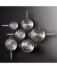 Calphalon Premier Stainless Steel Cookware Set, 11 Piece
